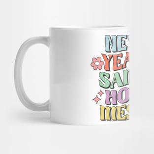 New year same hot mess  funny 2023 new year christmas gift idea Mug